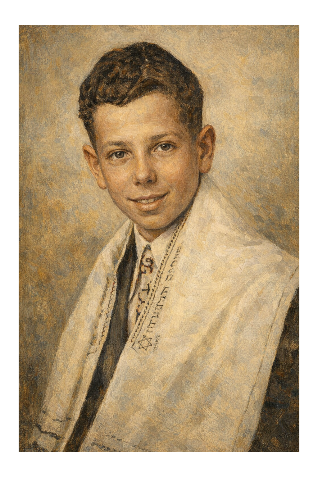 SHOCKED a new musical - Milgram obedience experiment – Milgram Bar Mitzvah Oil Painting