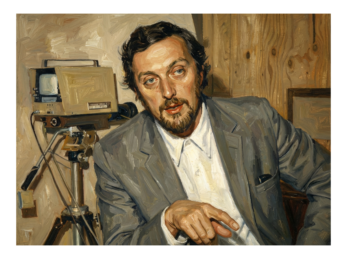 SHOCKED a new musical - Milgram obedience experiment – Philip Zimbardo Oil Painting
