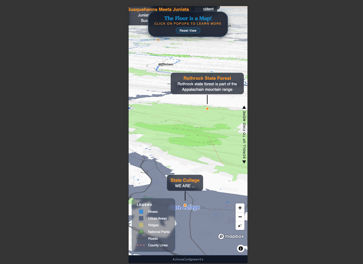 Mobile Interactive Map of Floor Maps