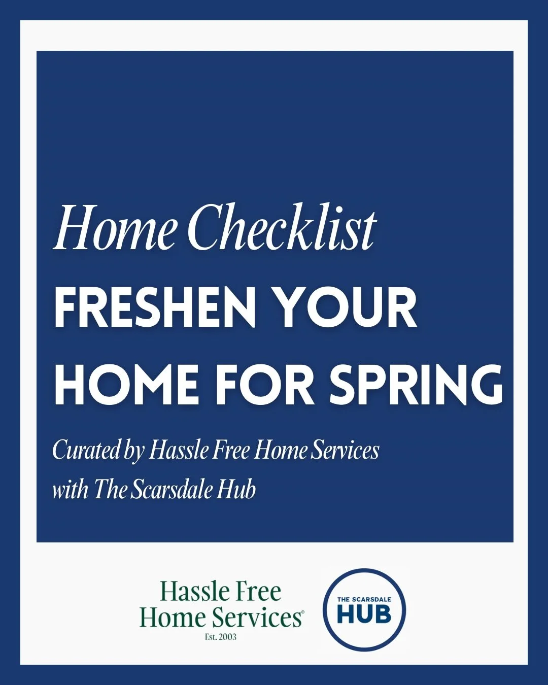 Spring is finally here 🌸
 But if your home is still stuck in winter mode, you&rsquo;re not alone.

Getting your house ready for spring can feel like a lot, so we made it easier by breaking everything down for you.

And if you&rsquo;d rather not deal