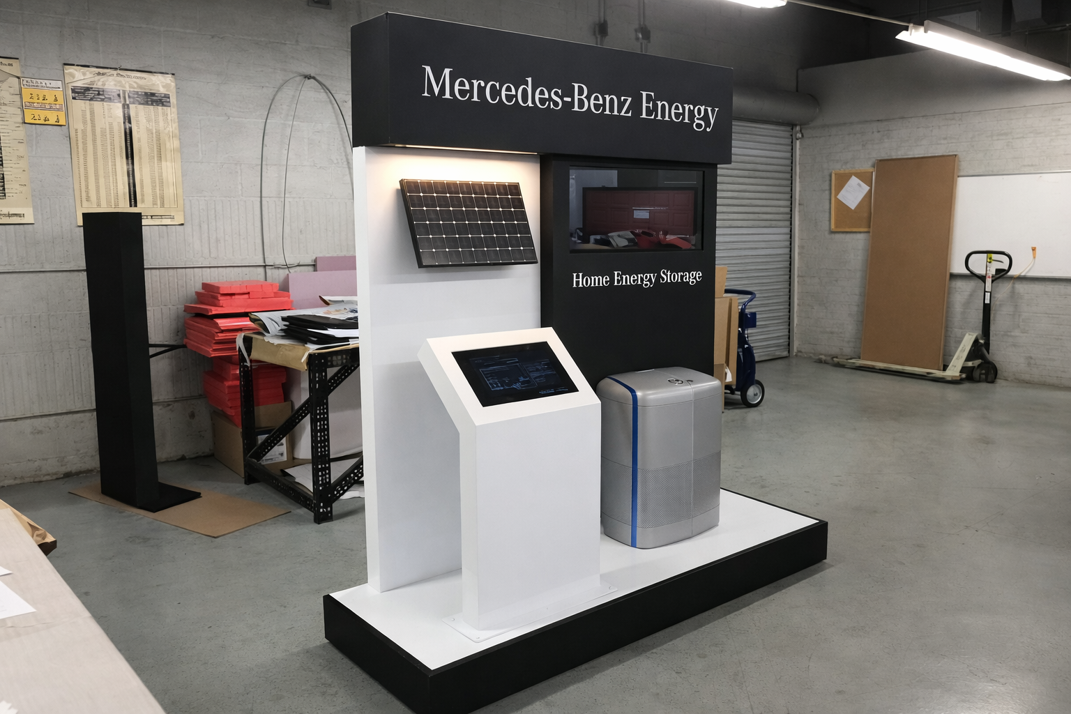 Freestanding Showcasing Display