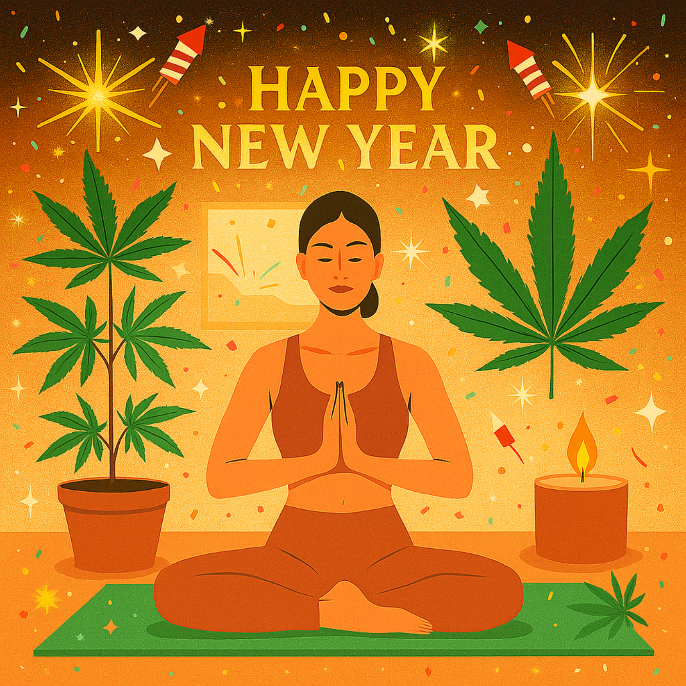 New Year Smoke &amp; Stretch 