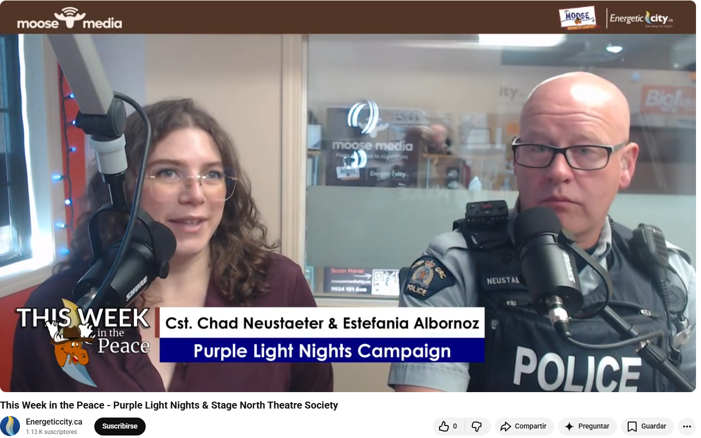 Purple Light Nights interview Energetic City