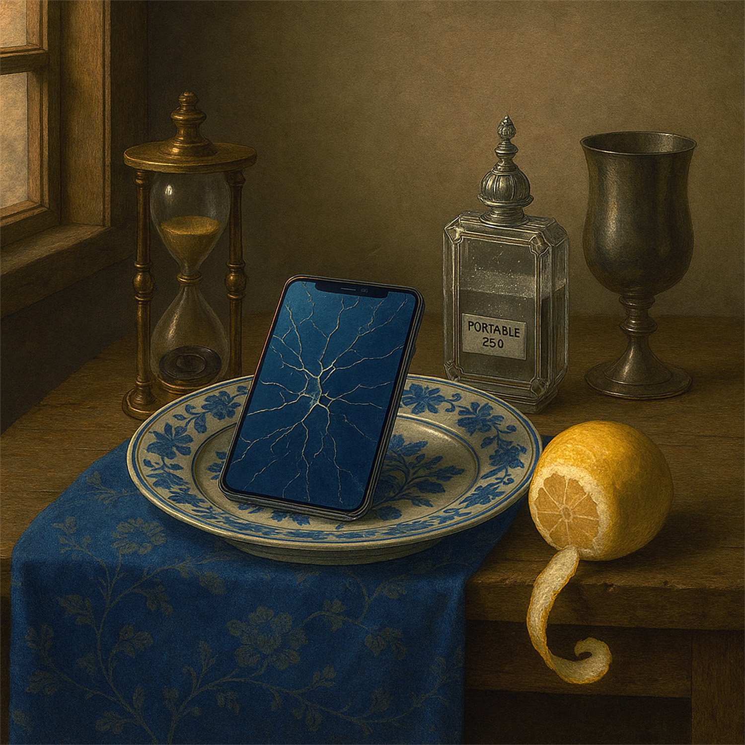 Cracked Screen, Vanishing Time