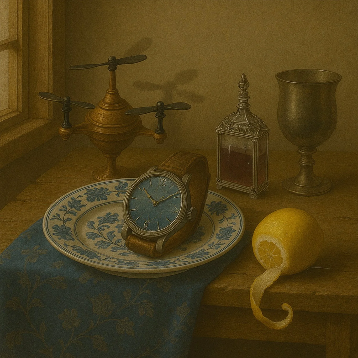 Stillness at Three Minutes Past