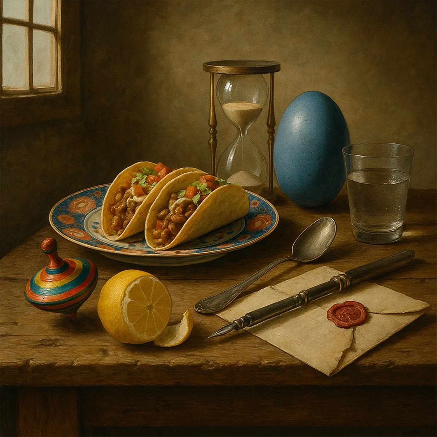 Correspondence Before the Meal