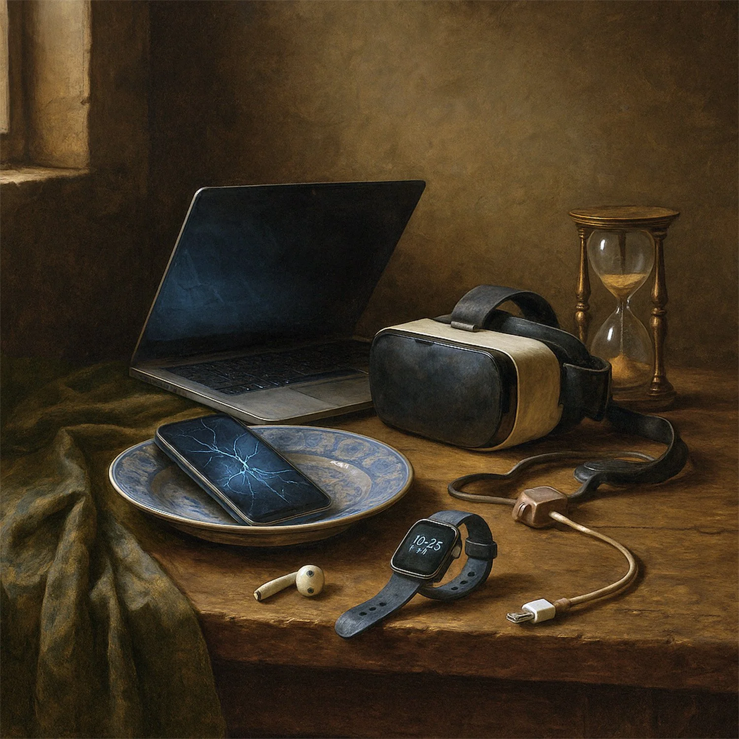 Vanitas of the Unplugged Mind