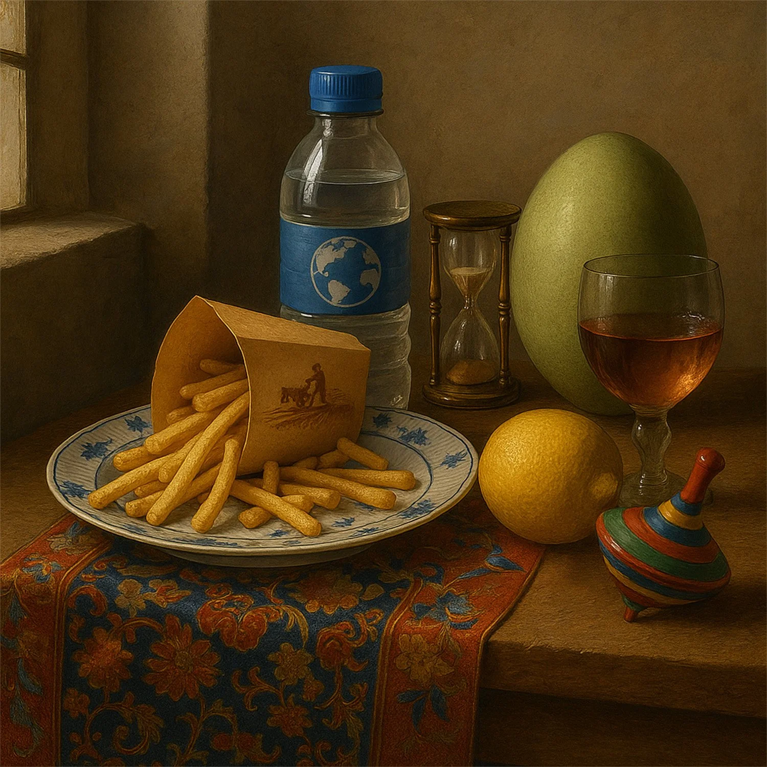 Global Rations at the End of Time