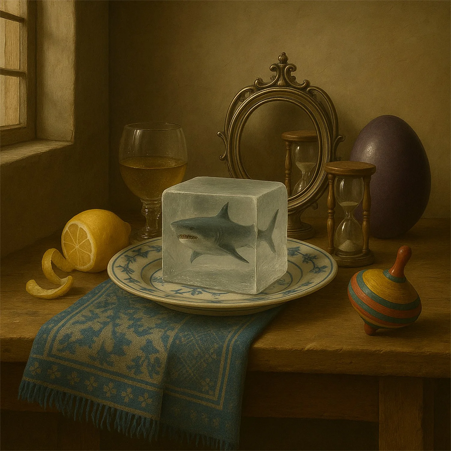 Predator Held in Stillness