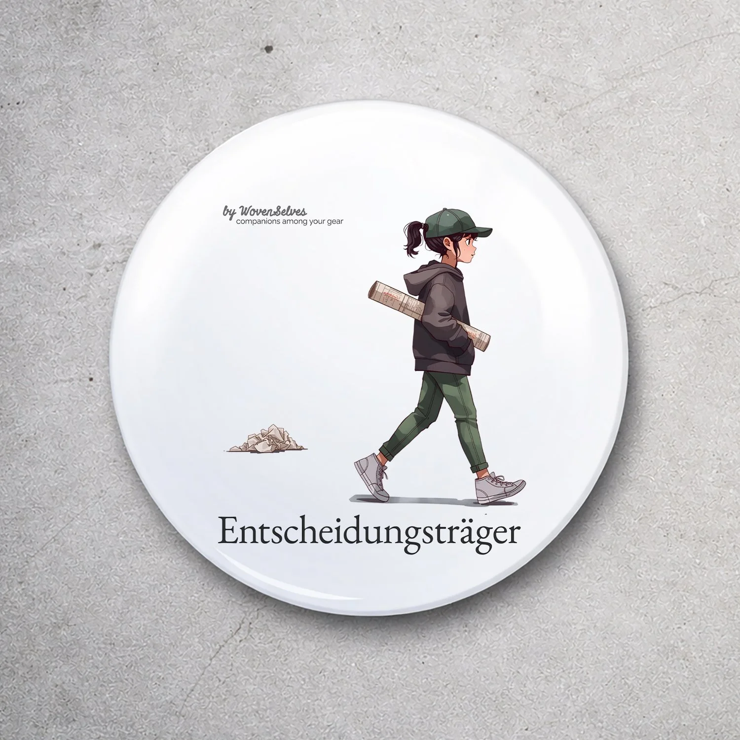 Entscheidungsträger-Button, 75 mm