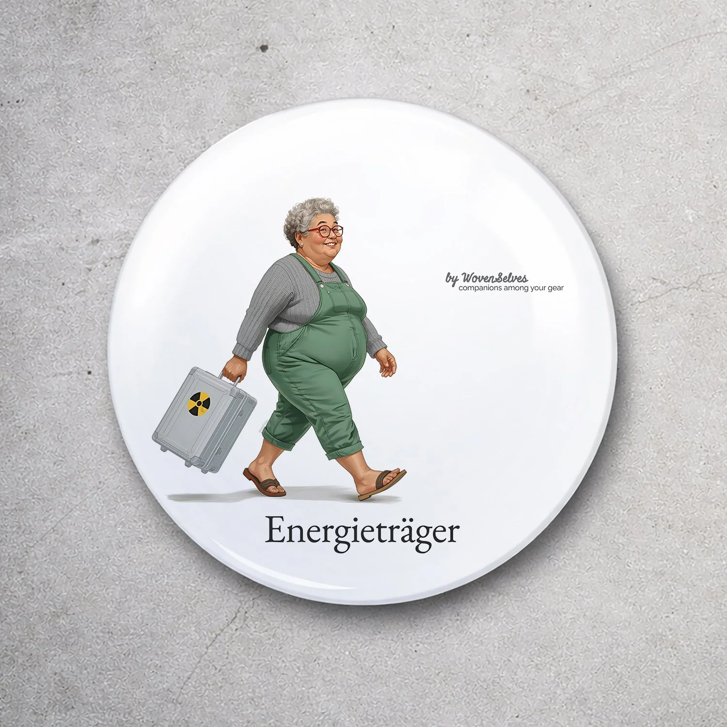 Energieträger-Button, 75 mm