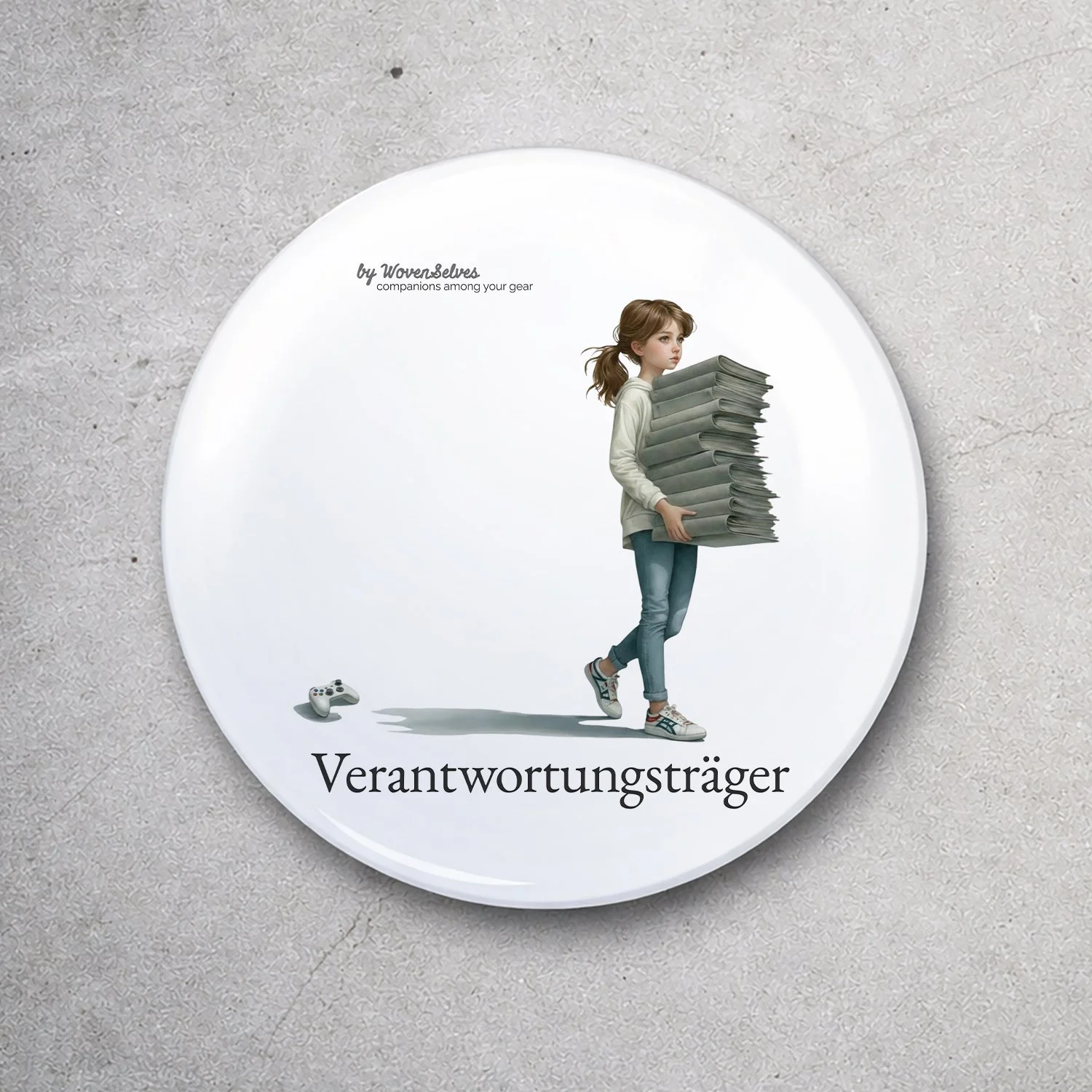 Verantwortungsträger-Button, 75 mm