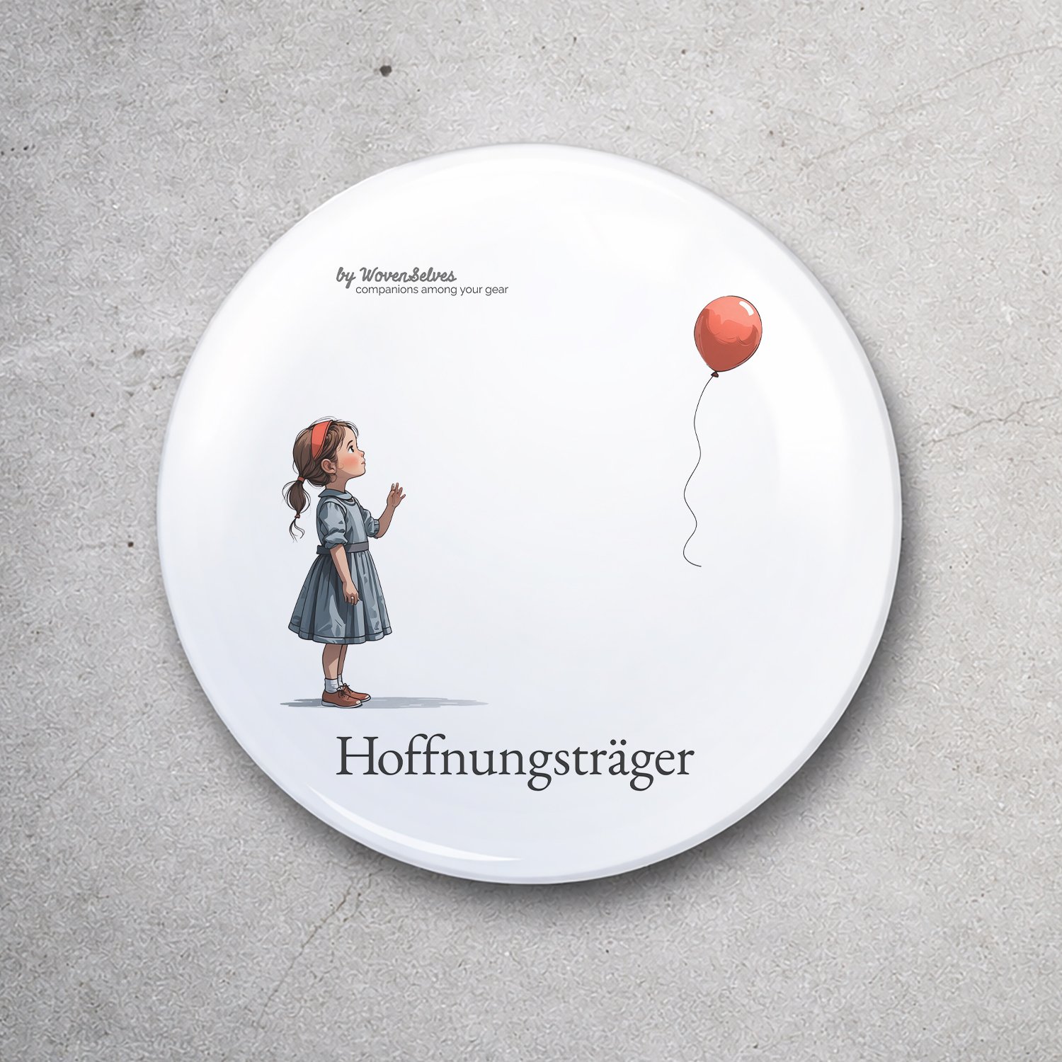 Hoffnungsträger-Button, 75 mm