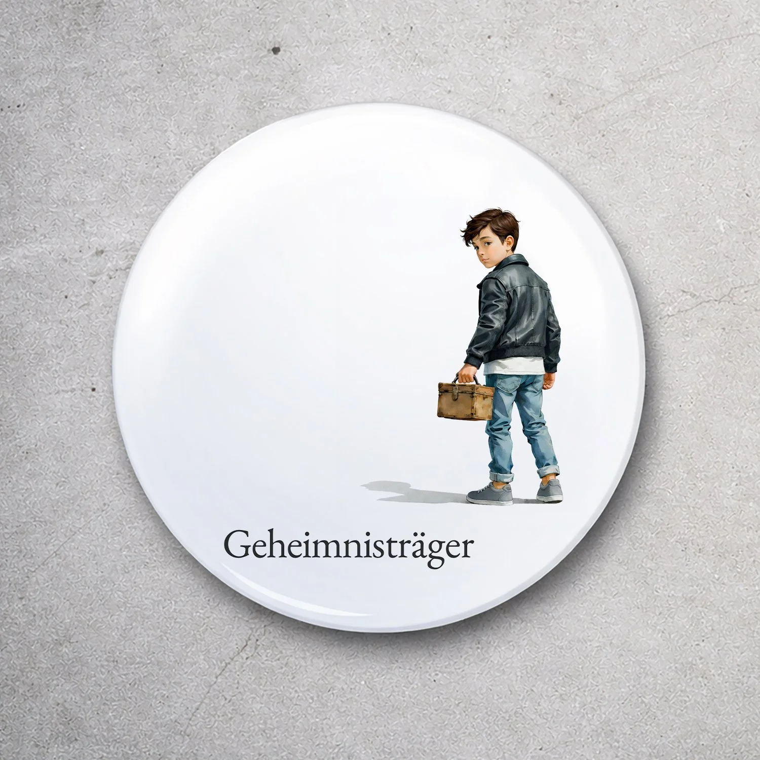 Geheimnisträger-Button, 75 mm