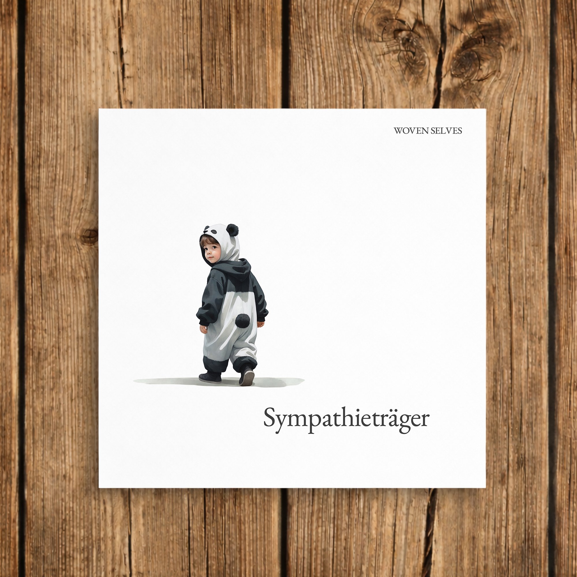 Woven Selves - Sympathieträger - Postkarte - Vorderseite