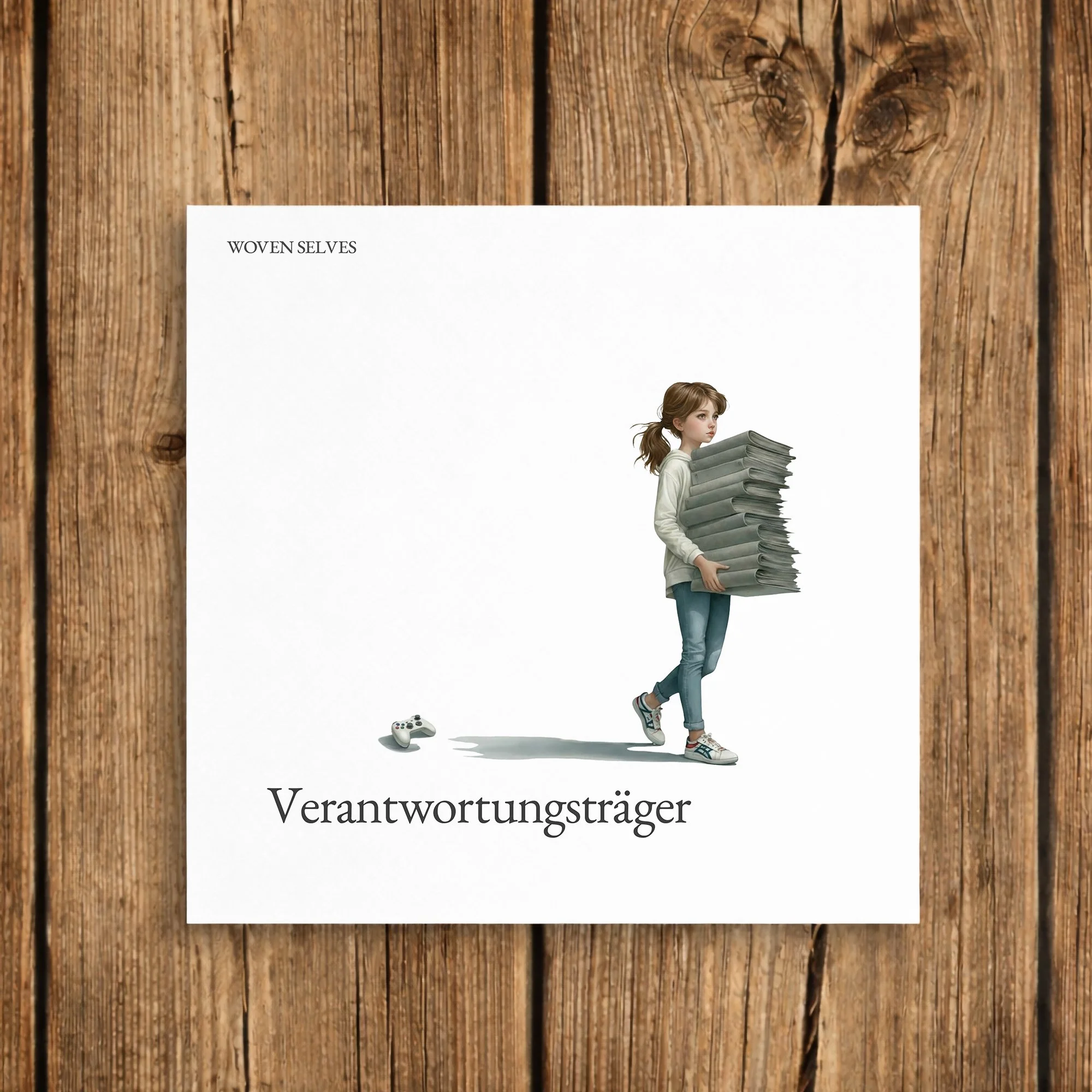 Woven Selves - Verantwortungsträger - Postkarte - Vorderseite