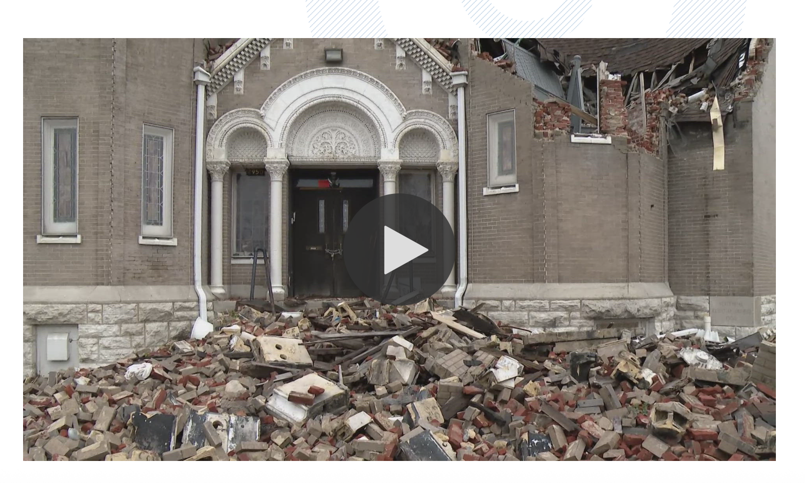 St. Louis church devastated by May tornado to be demolished and rebuilt