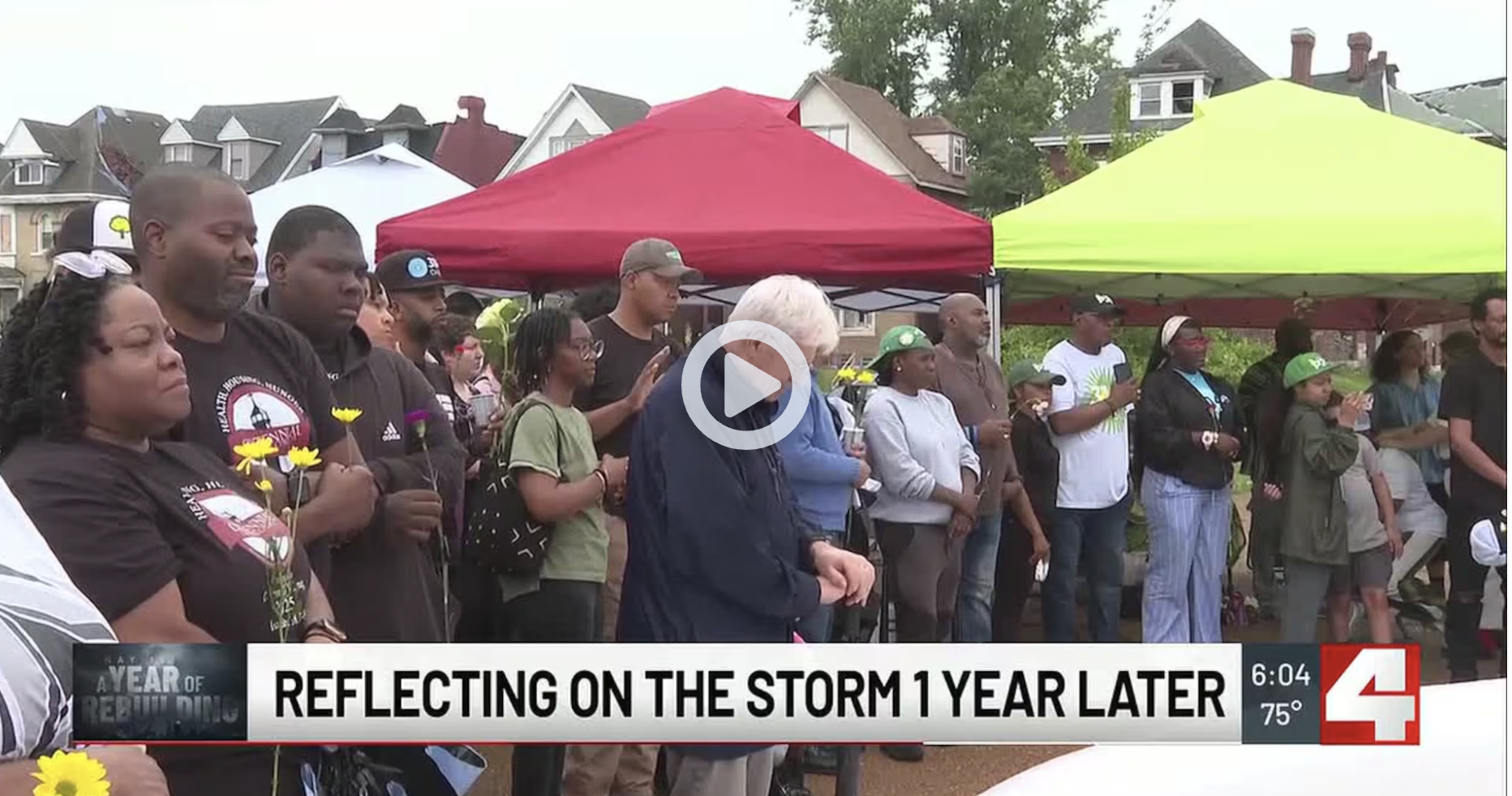 Community members reflect on the 1-year mark of the May 16 tornado