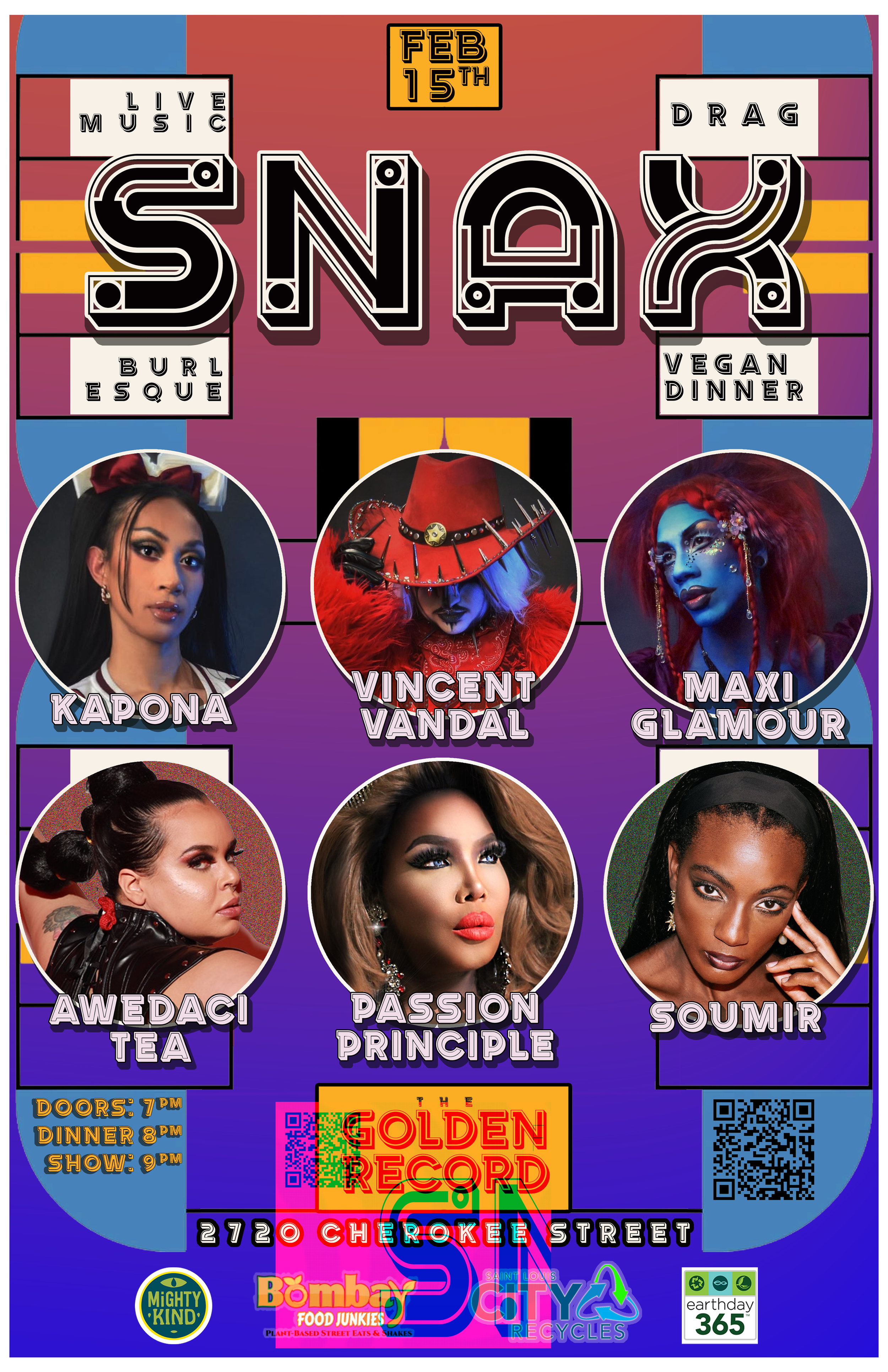 SNAX at the Golden Record