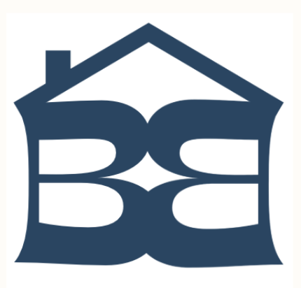 A stylized house with the letters 'B' and 'C' forming the structure.