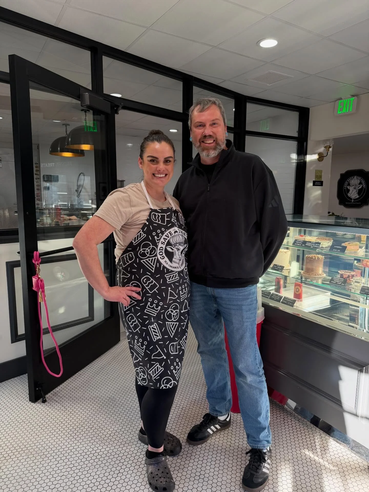Had the chance to meet an incredible small business owner in D1. Jess is doing some amazing things at her ice cream shop on S Washington and Floyd, building a business model that folks are taking notice of AND making the best ice cream. Small busines