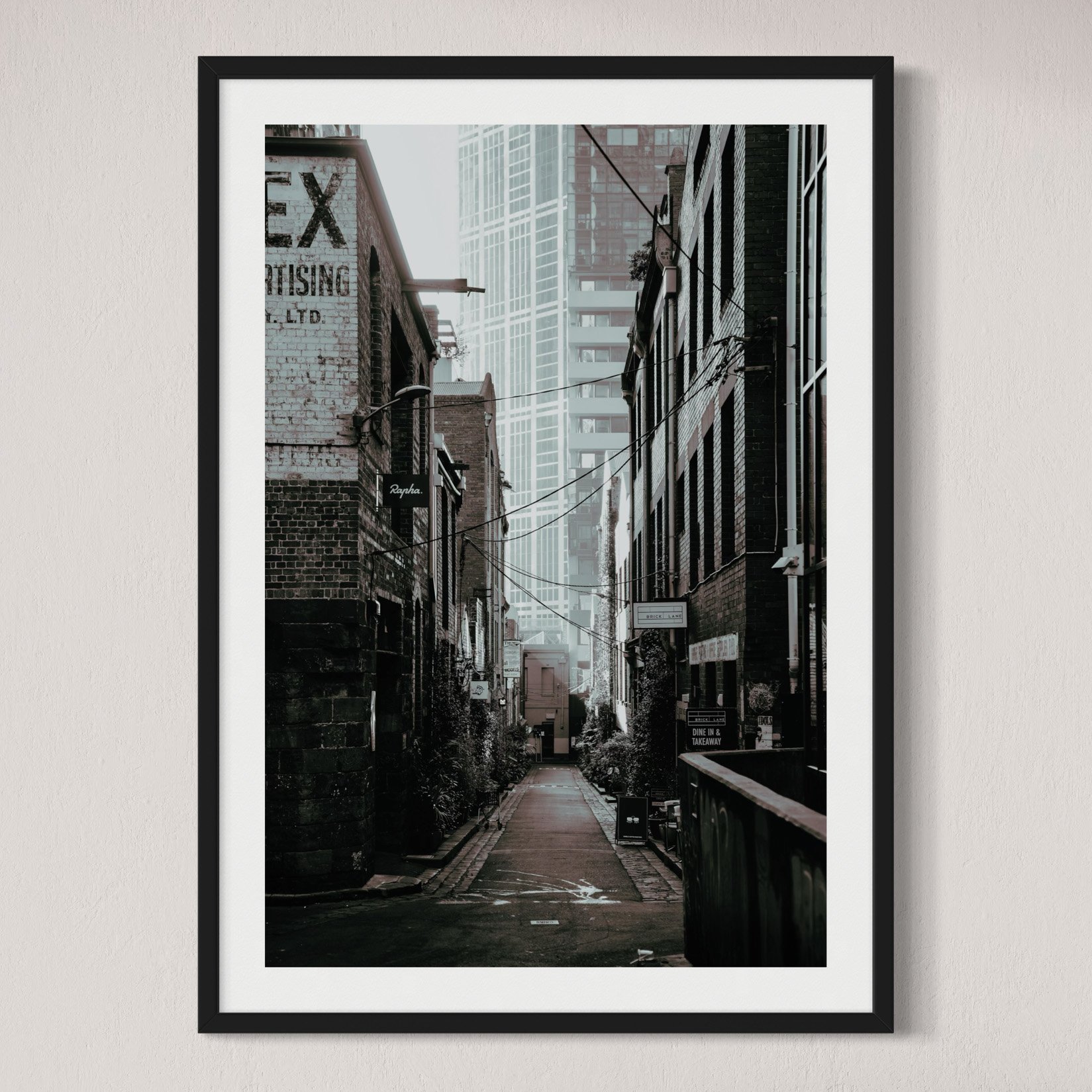 Melbourne Laneway Noir