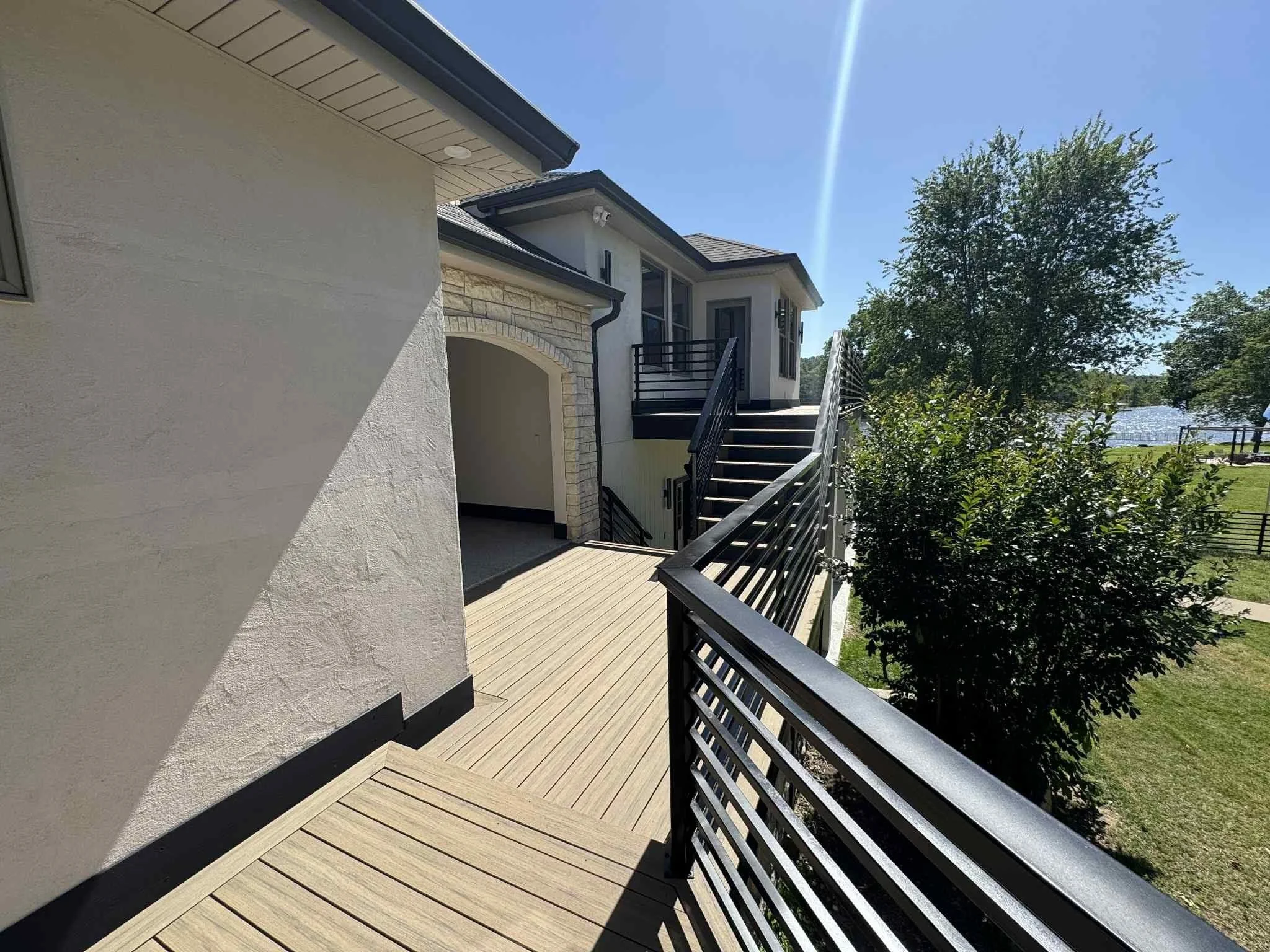 Custon Trex and Railing