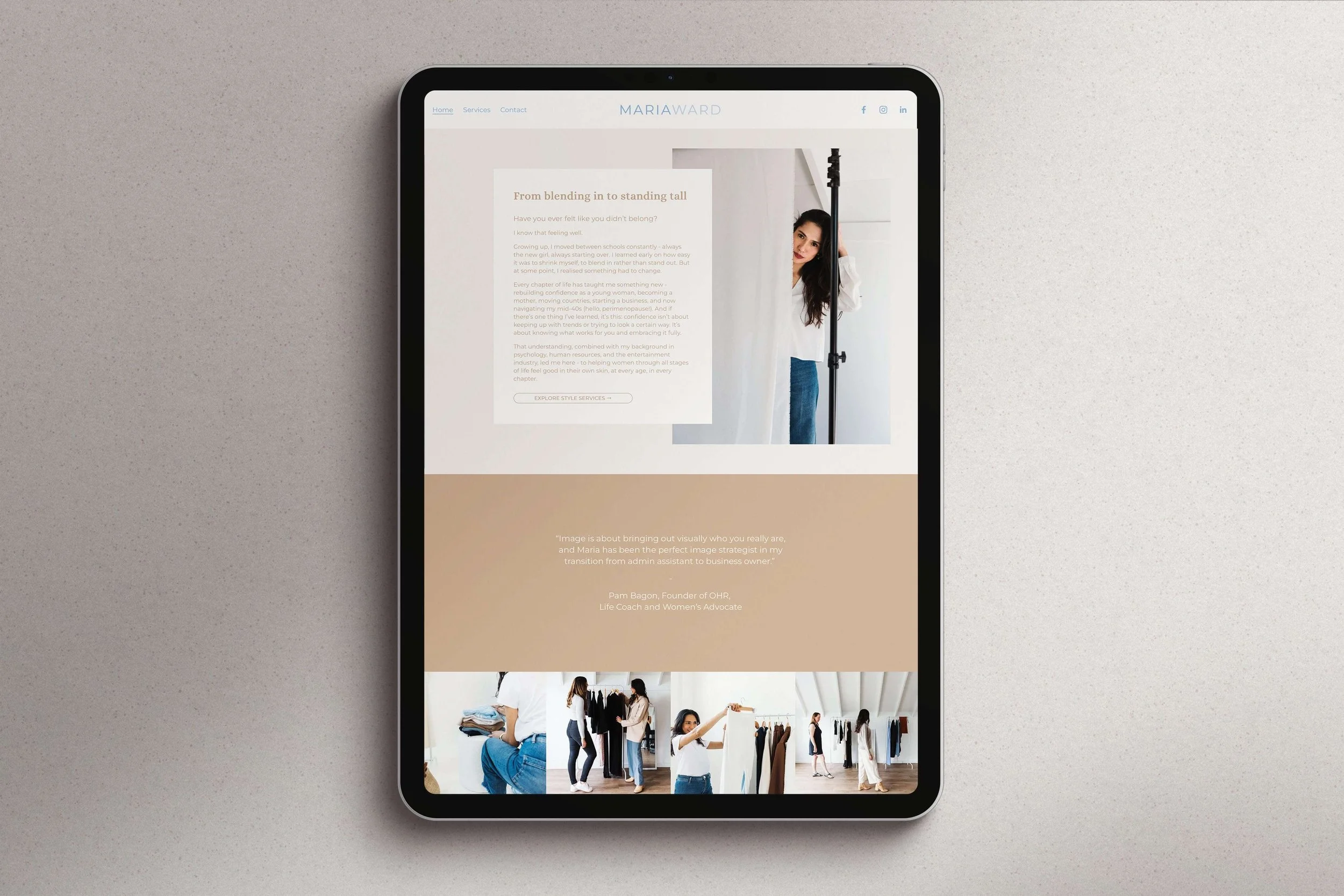 Maria Ward Website Design.jpg