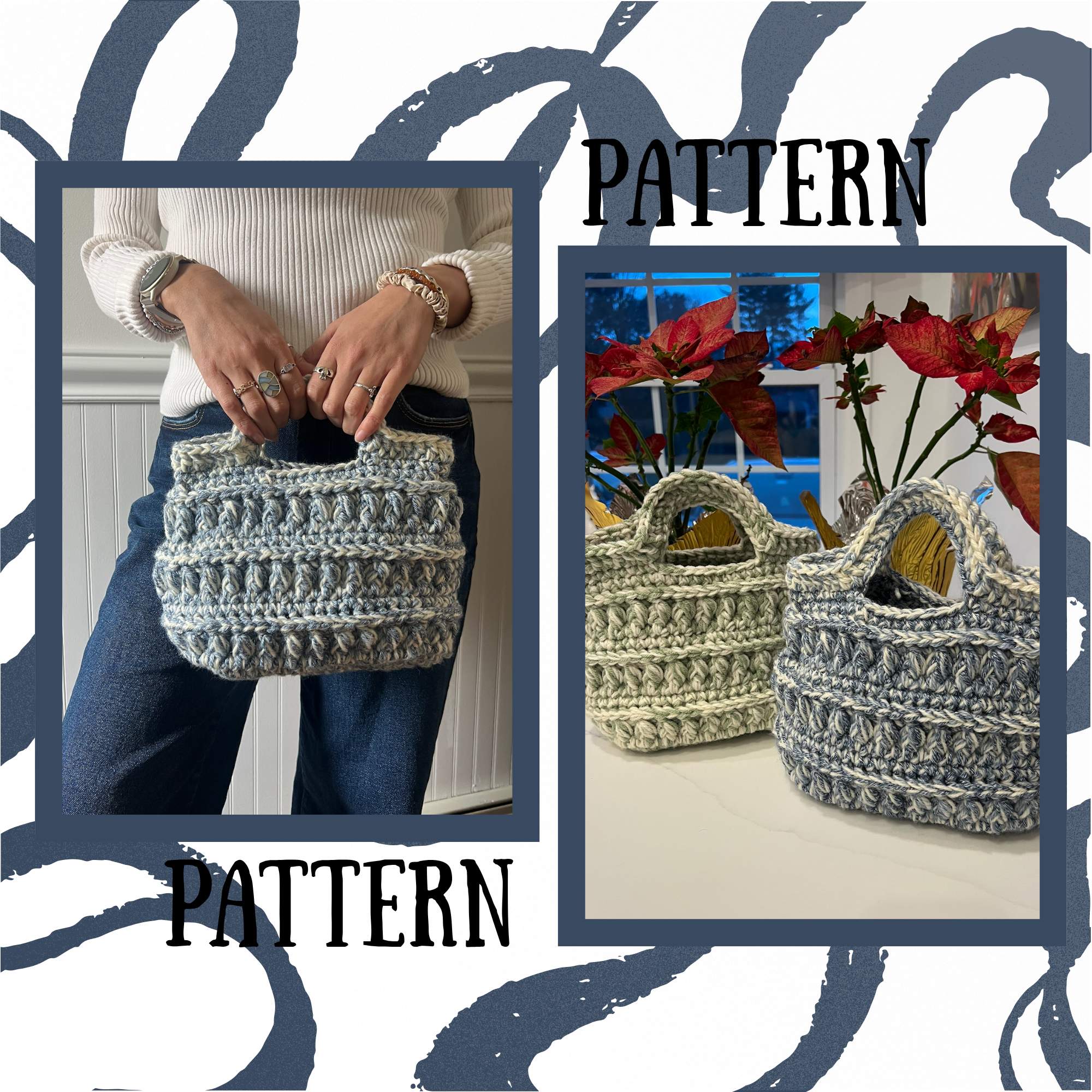 Paulene Purse Pattern - Cinched Version