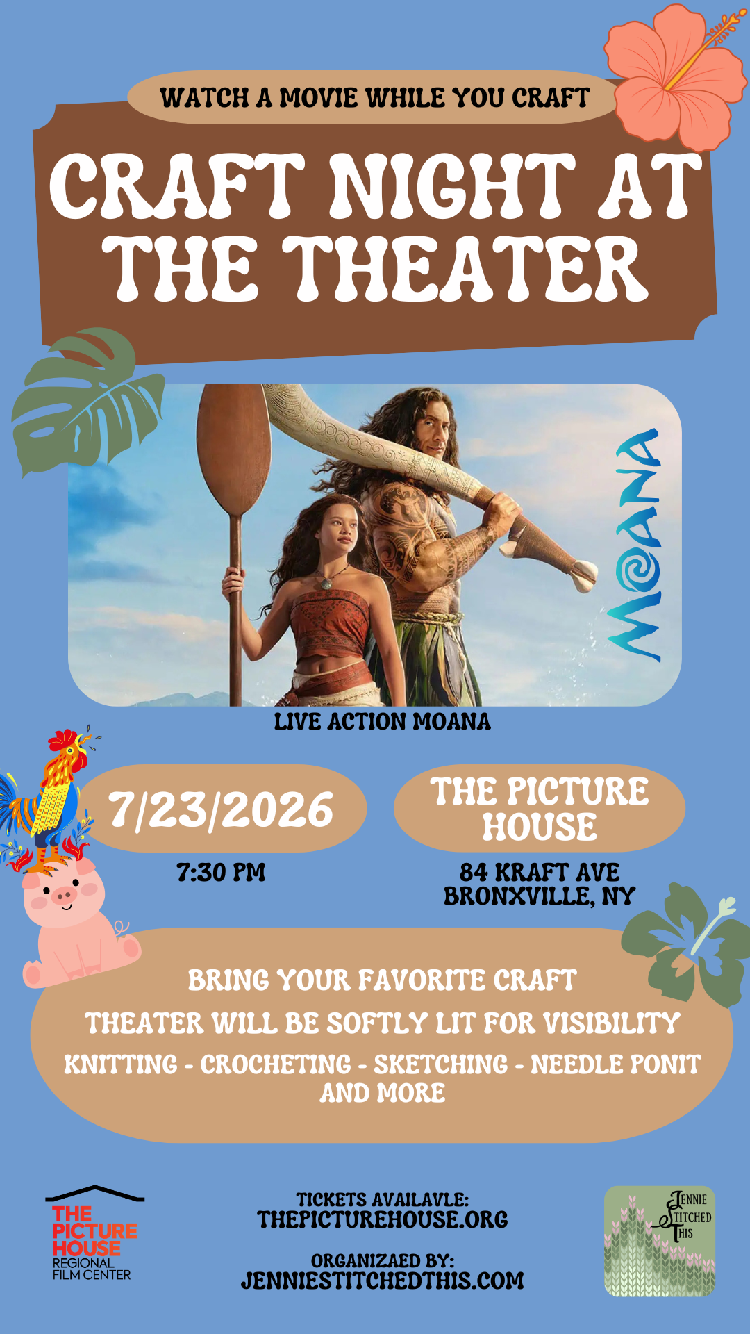 Moana Live Action: 7/23