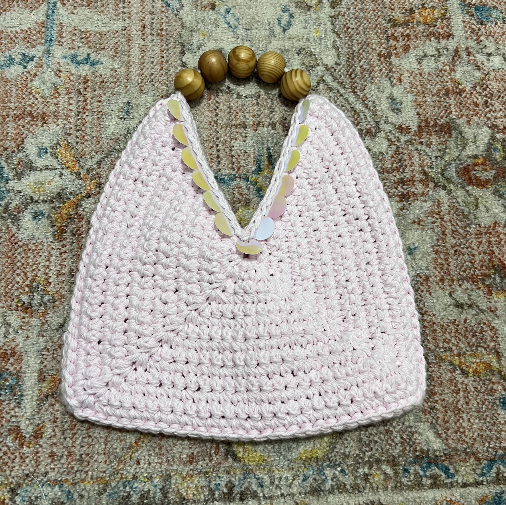 Fortune Bag - pink sequin