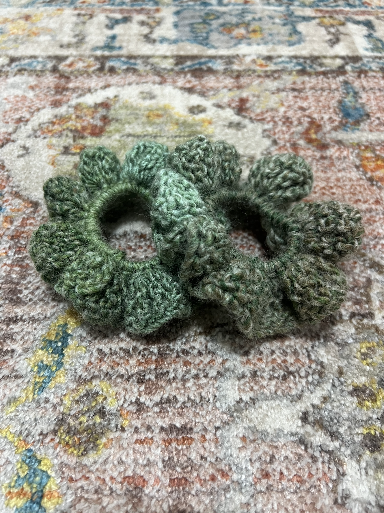 Scrunchie - ivy ombre