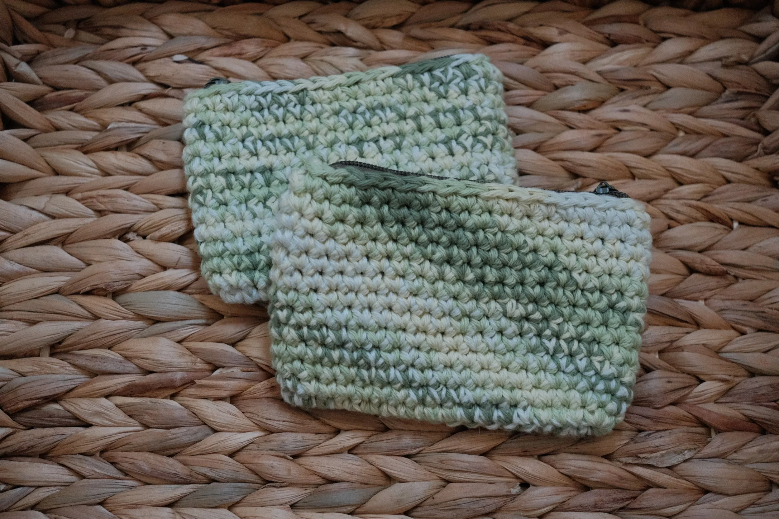 Wallet - cucumber ombre