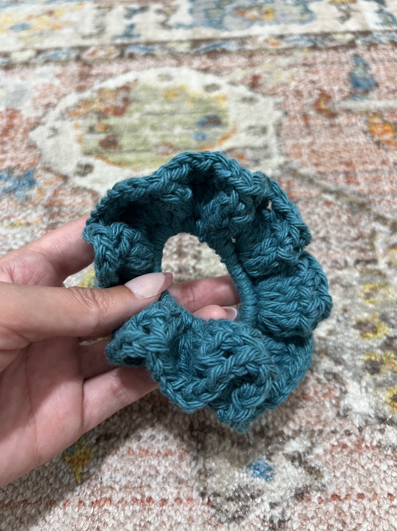 Scrunchie - teal