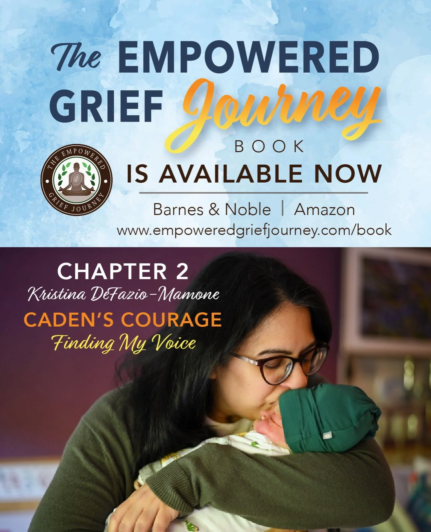 Today, The Empowered Grief Journey officially relaunches&mdash;with my chapter 🦁

No one can escape grief. We may avoid it, ignore it, or push it away&mdash;but it still exists.

Grief finds us all.
Not just through death.
Not just through love and 