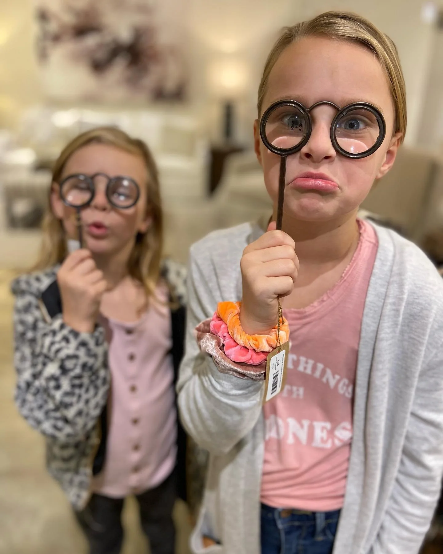 Antiquing with kids. 😆