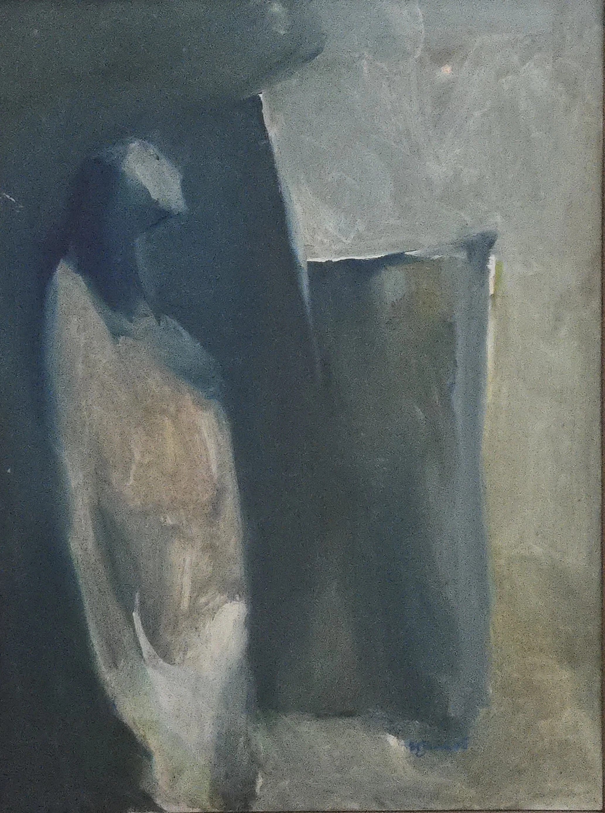 M K Bardhan Oil-022: Oil, 24 x 32 inches, 2005