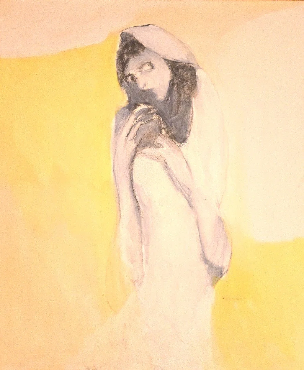 M K Bardhan Oil-038: Oil, 29 x 35 inches, 2010
