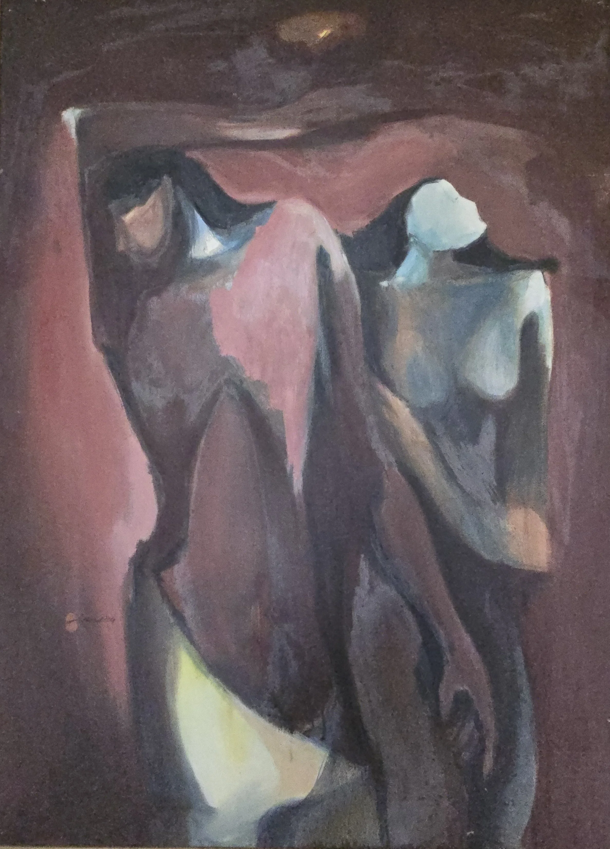 M K Bardhan Oil-031: Oil, 34 x 46 inches, 1994