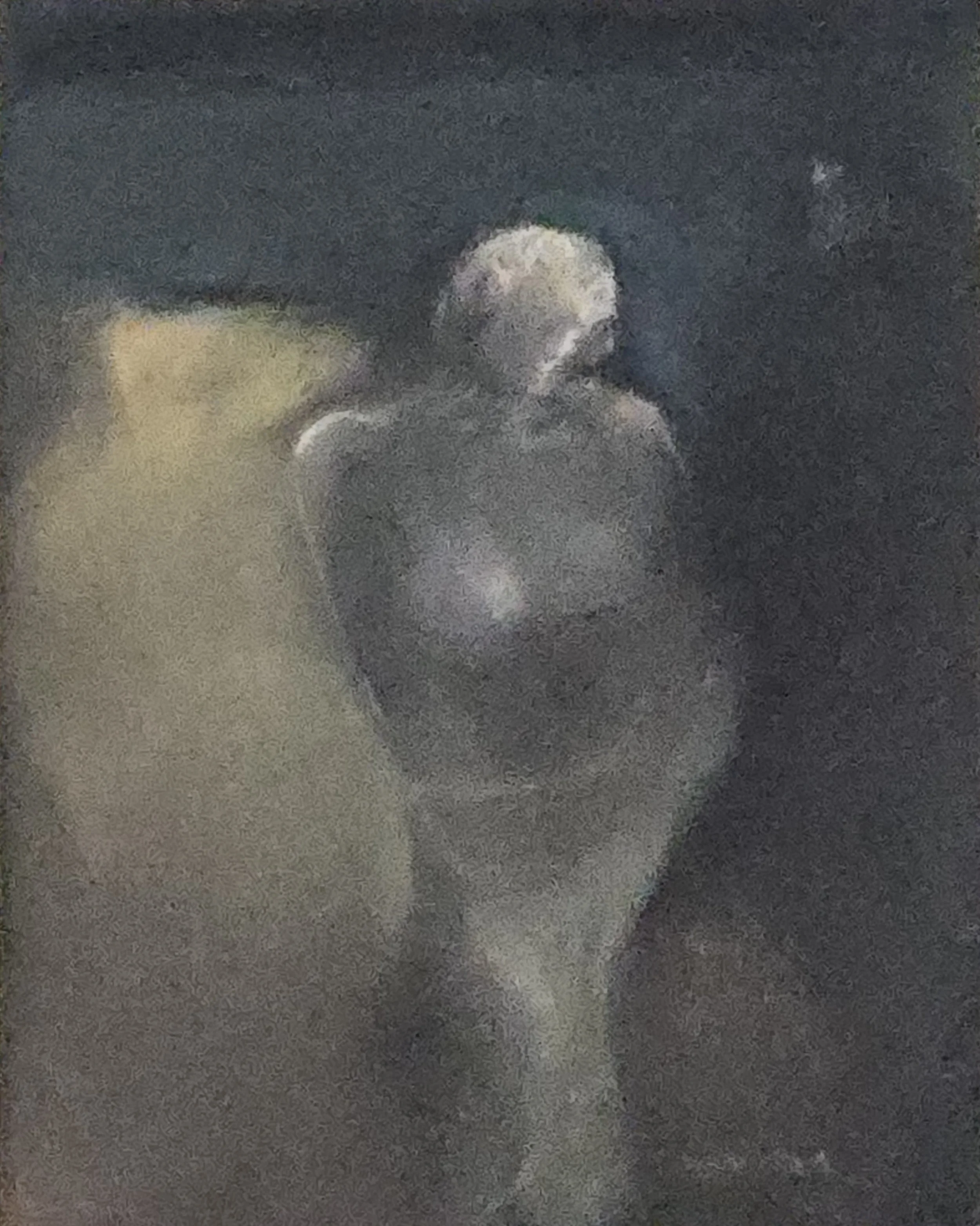 M K Bardhan Pastel-018: Pastel, 8 x 11 inches, 1996