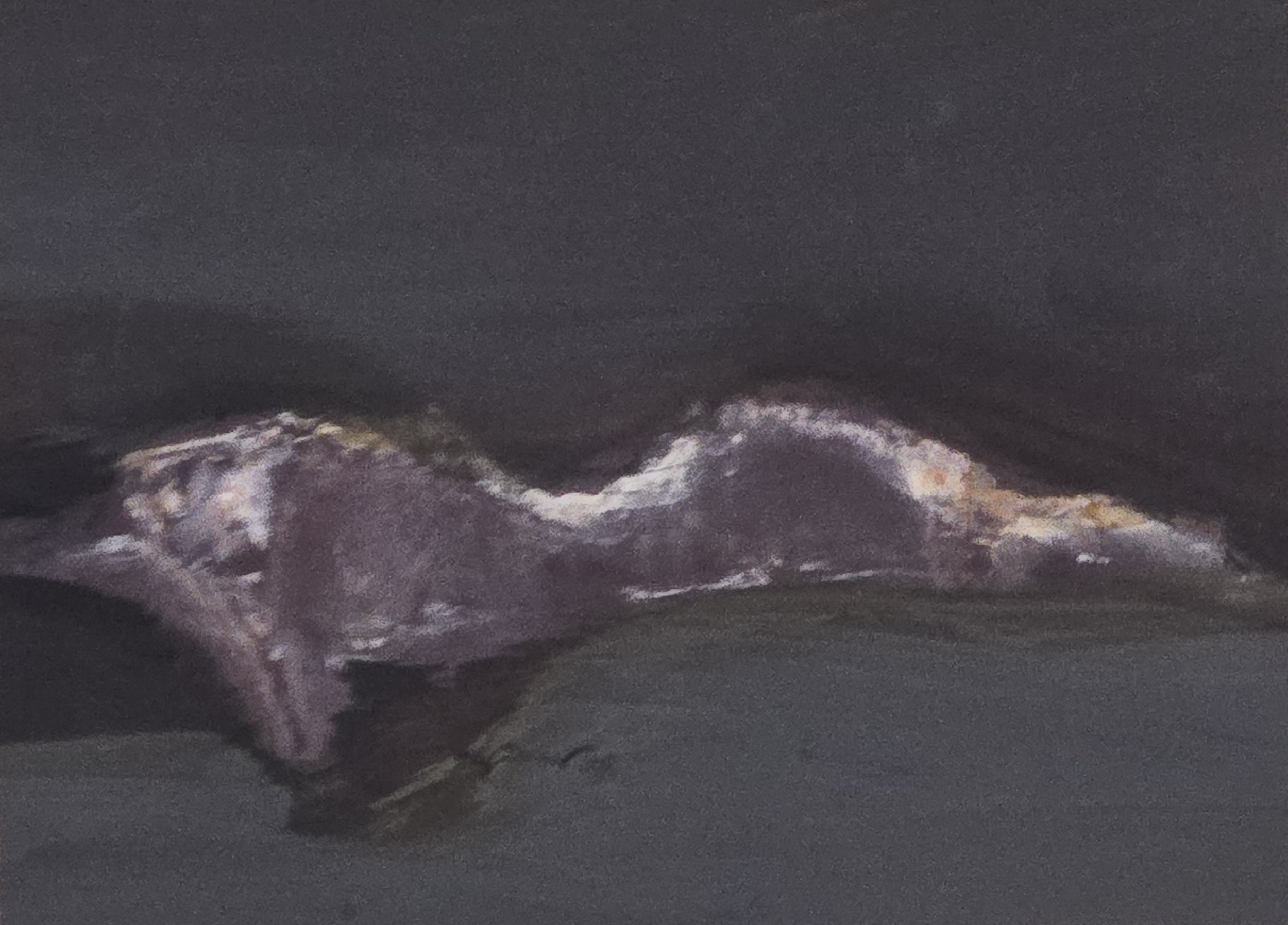 M K Bardhan Acrylic-022: Acrylic, 11 x 8 inches, 1995