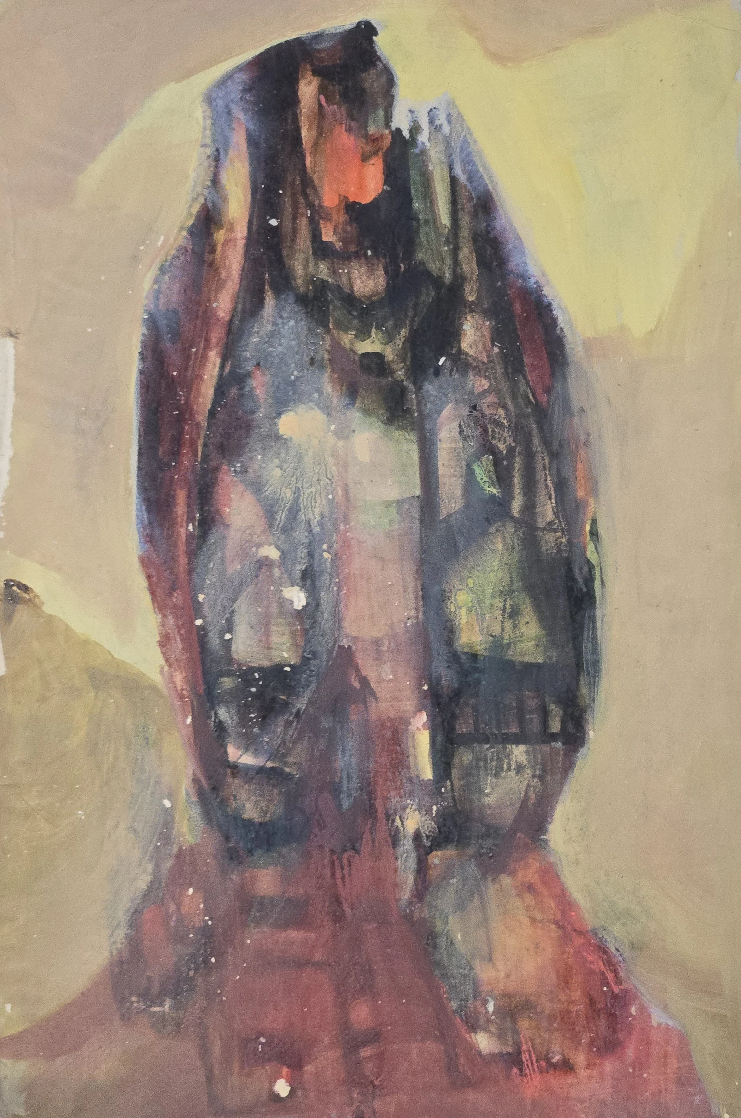 M K Bardhan Acrylic-015: Acrylic, 20 x 29 inches