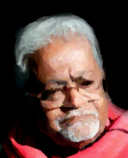 An artwork image portrait of Mrinal Kanti Bardhan