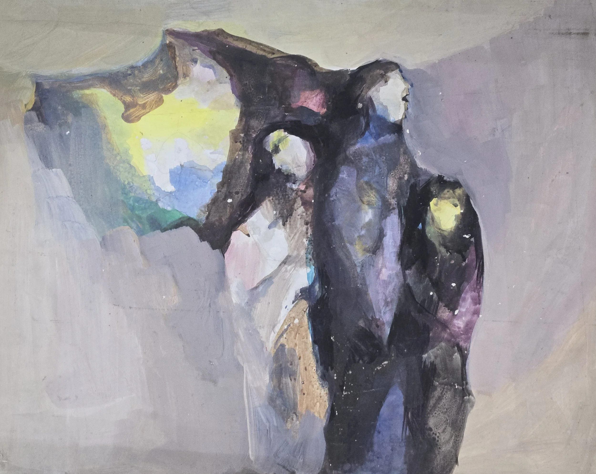 M K Bardhan Acrylic-002: Acrylic, 29 x 23 inches