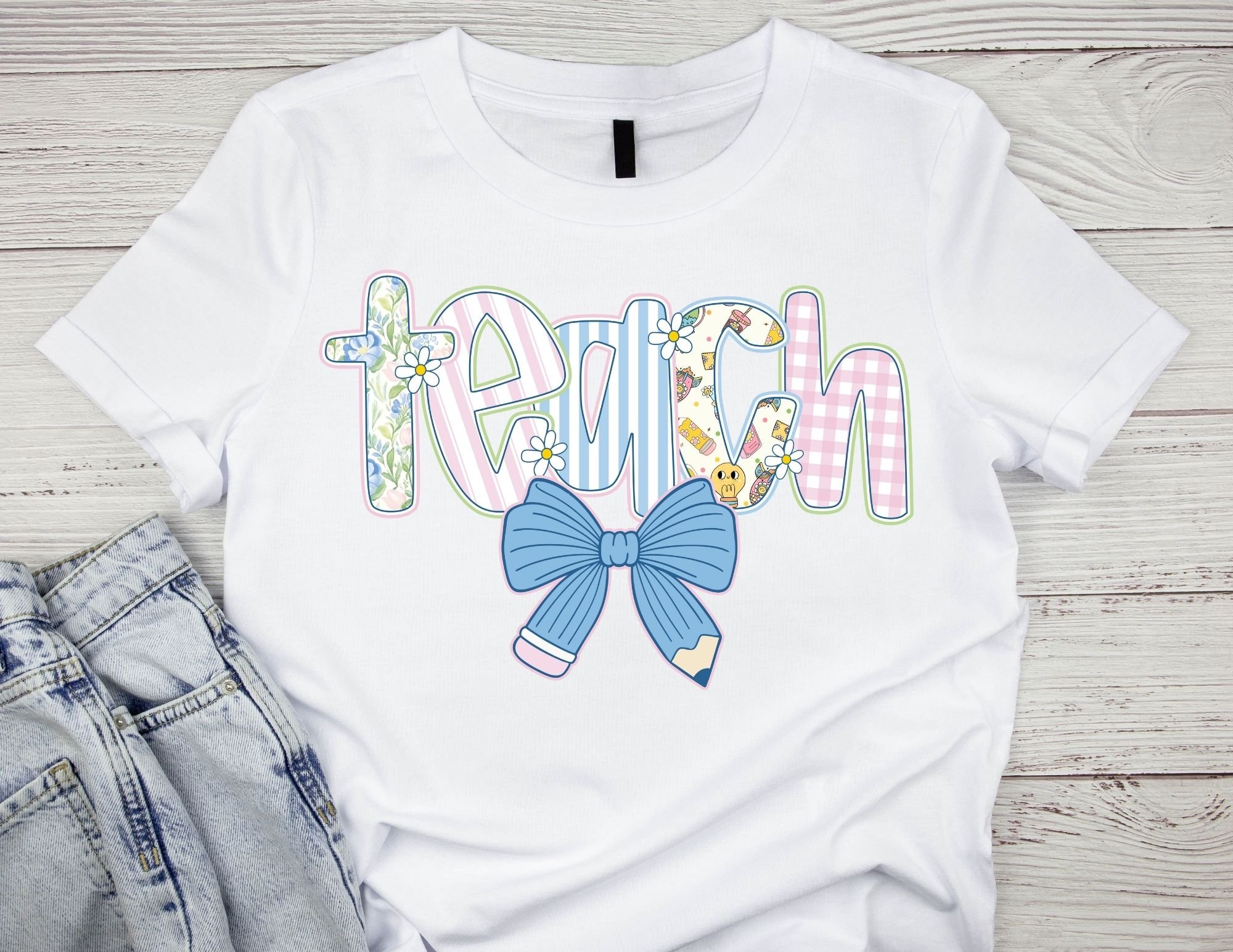 Pastel Teach Tee