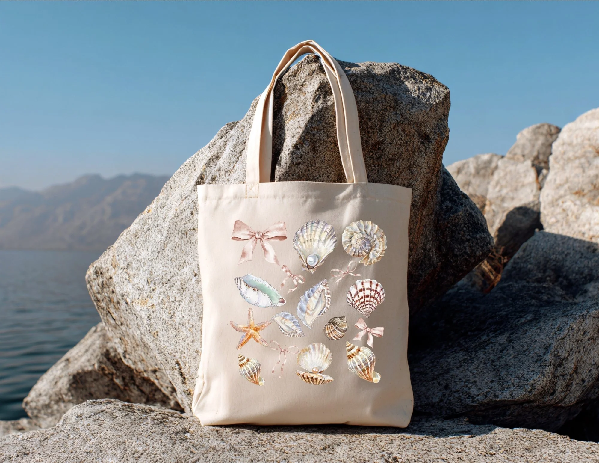 Sea Shell Tote Bag