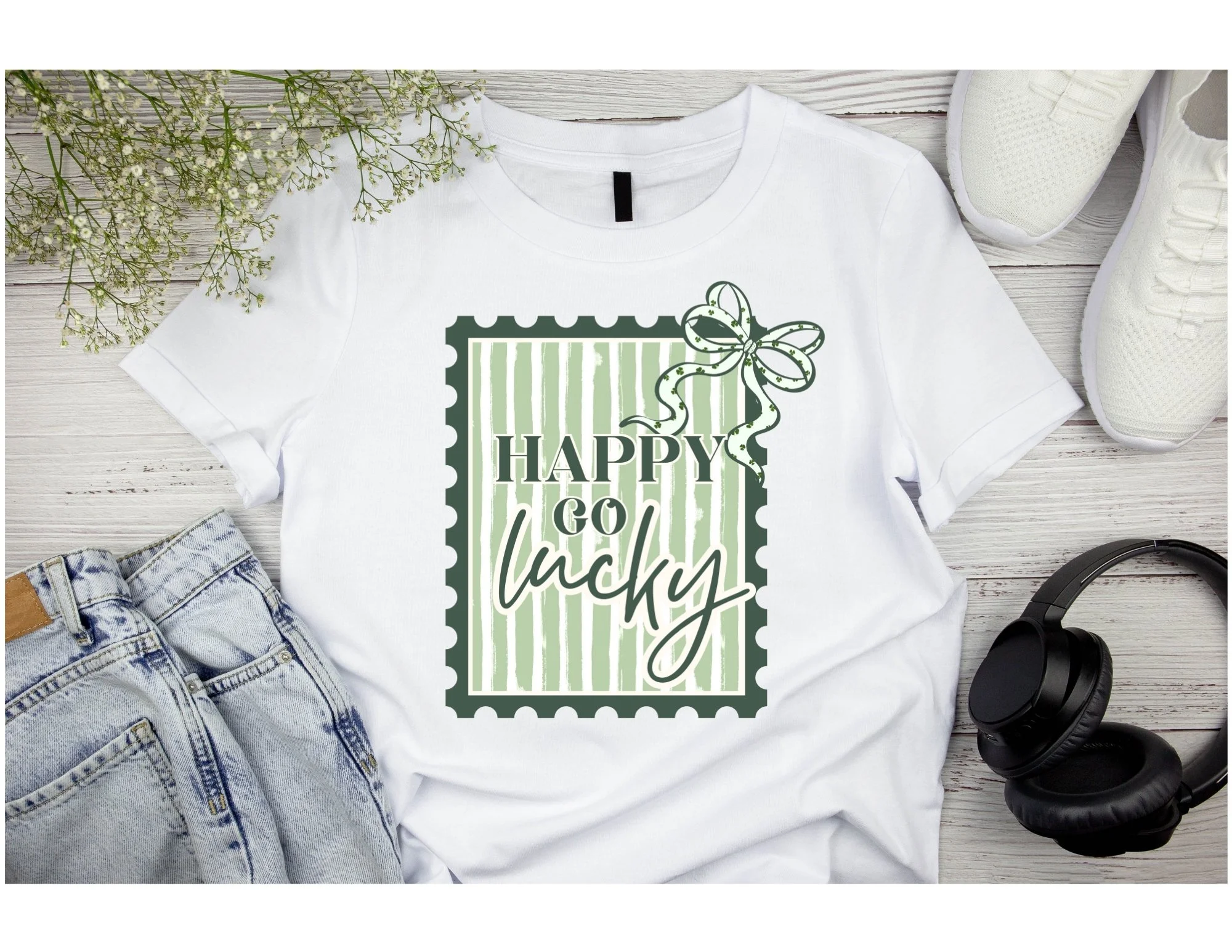 Happy Go Lucky Tee