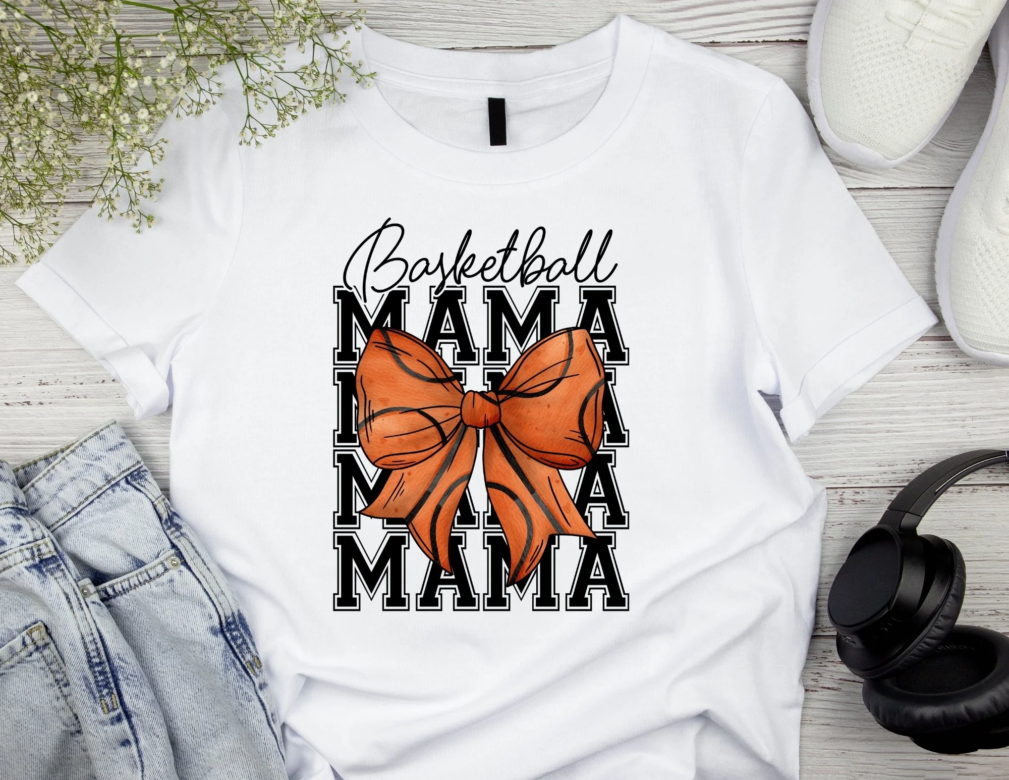 Basketball MAMA Tee