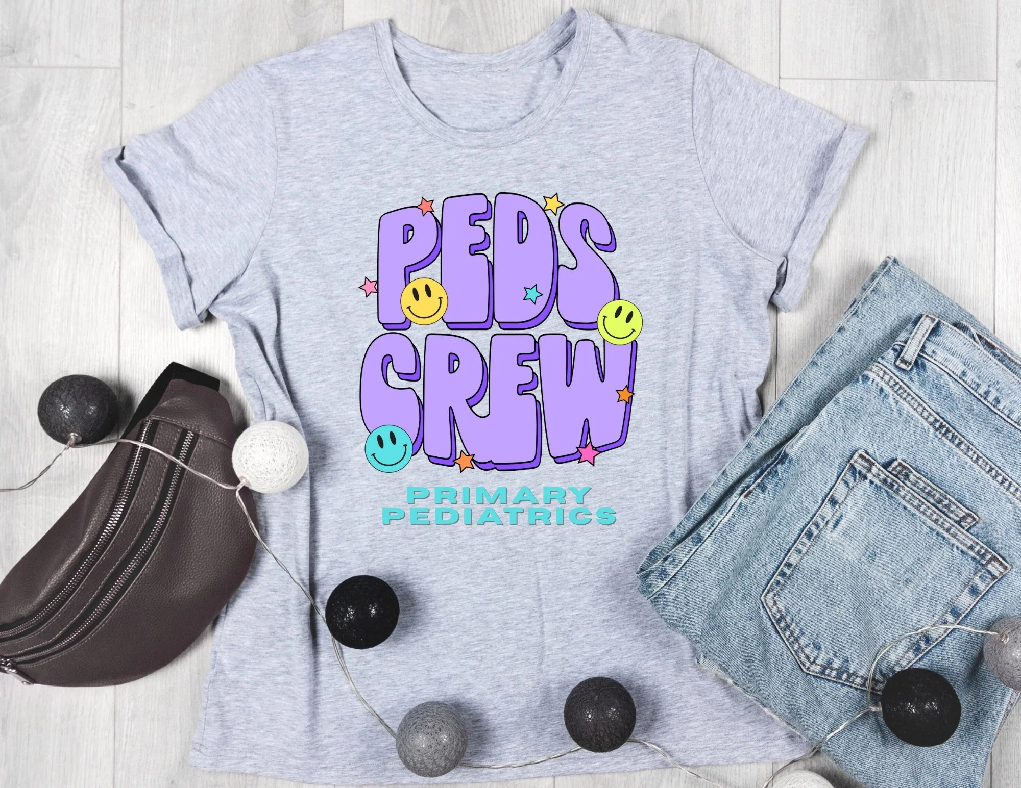 Groovy Purple Peds Tee