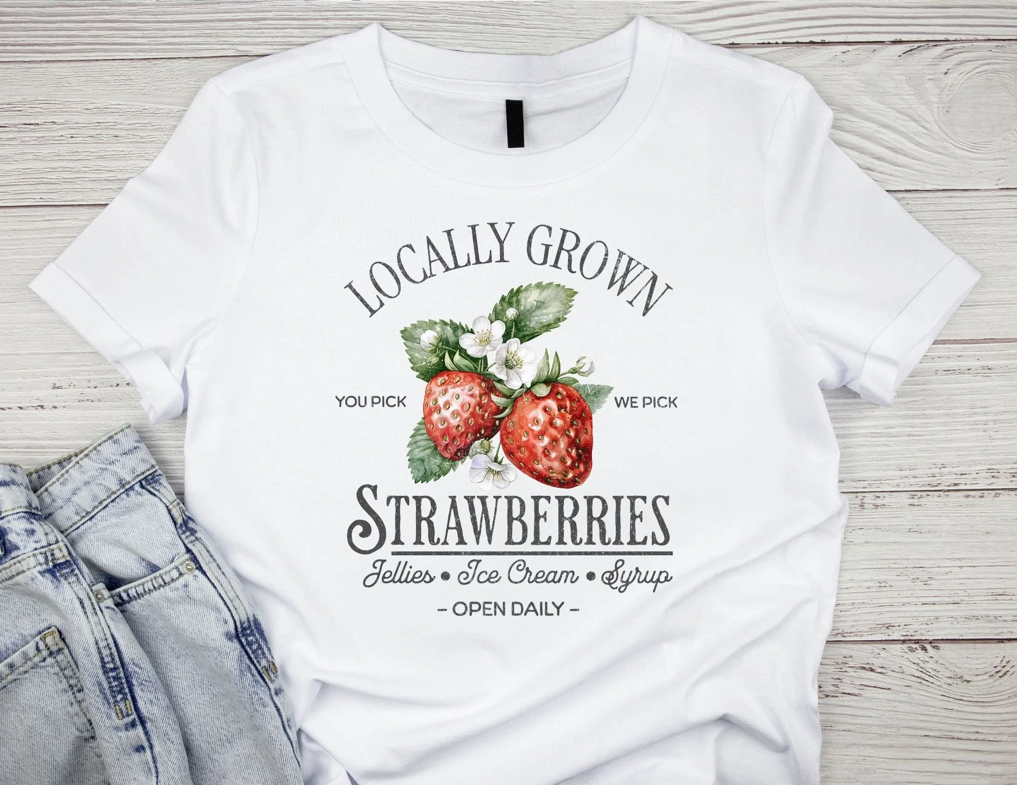 Strawberries Tee